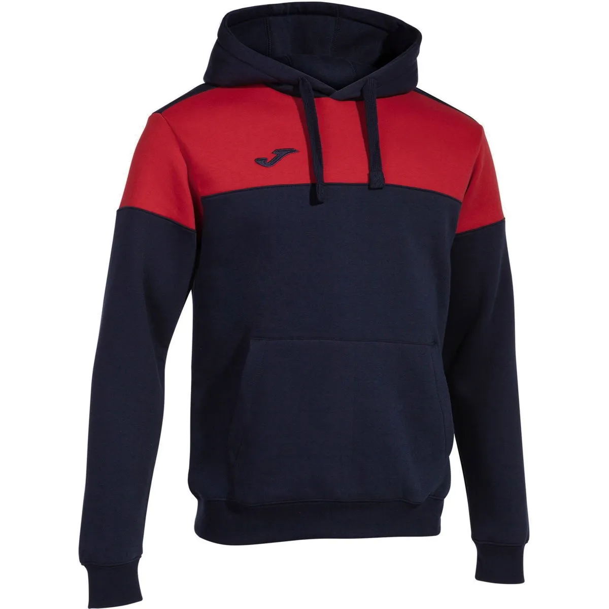 JOMA CREW V HOODIE HEREN  MARINE / ROOD