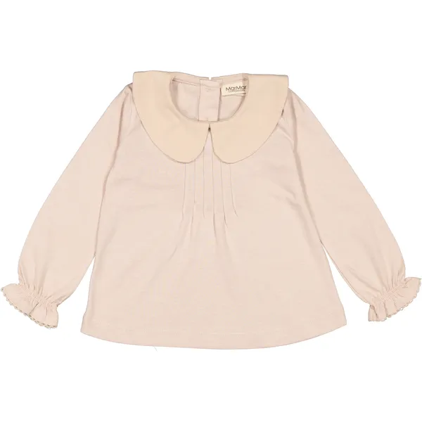 MarMar Tallo B cream taupe blouse roze